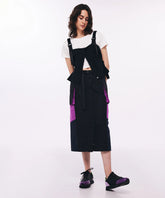 COLORBLOCK CARGO SKIRT